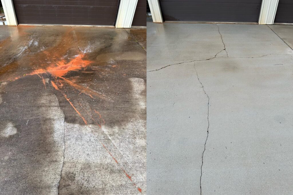 Dumpster Pad Cleaning